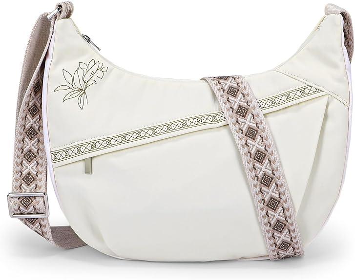 Crossbody Bags for Women Lightweight Large Capacity Messenger Shoulder Bag Purses for Women with Adjustable Strap for Travel & Shopping