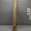 Heavy Duty Curtain Rods, 1 1/8 Inch Diameter Single Curtain Rod 144-240Inch(12-20ft) Extendable Length for Large Windows with End Caps Adjustable Modern Brackets-Matte Black