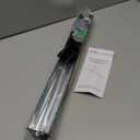 T5 Reptile Light Fixture Combo Kit 24W Light Fixture Reptile Terrarium Hood 10.0 UVB Light Bulb  Tube Ideal for Tropical and Deserts Such as Bearded Dragon Lizards and Tortoises (24W 22.4IN Black)