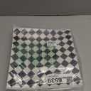 Elffloor Peel and Stick Floor Tile: 10pc 11.8 * 11.8in Self-Adhesive Waterproof Vinyl Flooring Black and White Tiles Sticker for Bathroom, Kitchen, Bedroom, Living Room