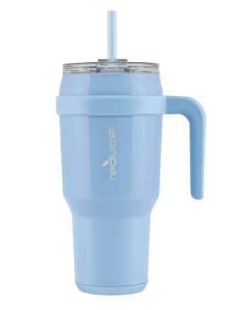 Reduce Cold1 24oz Tumbler with Handle, Stainless Steel, Blue Glacier