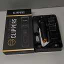 Dog Clippers Professional Heavy Duty Grooming Clipper 3-Speed Low Noise High Power Rechargeable Cordless Pet Tools for Small & Large Dogs Cats Pets with Thick Coats (Black)