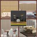 NeatiEase Wood Wall Panels Color Samples Pack, Acoustic Slat Wall Panels for Interior Wall Decor and Noise Reduction, Decorative Slat Wall Paneling