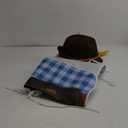 Croloose 2 Pcs Oktoberfest Costume Beer Festival Outfit Couples Apron Hat Socks Set German Bavarian Party Gifts (Blue)