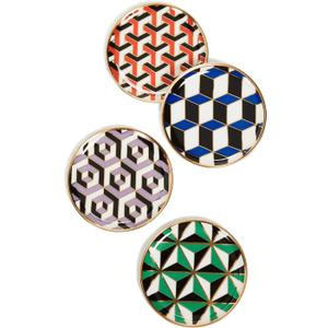 Jonathan Adler Versailles Coaster Set (Multicolor)
