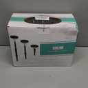 Nupostai 8 Pack Solar Pathway Lights, Multicolor & Warm White LED, IP67 Waterproof, Outdoor Garden Yard Lawn Landscape Decorative