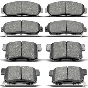 Front Rear Ceramic Brake Pads Replacement For For Acura Rdx 2010-2012,For Honda Cr-V 2007-2016,For Honda Crosstour 2012-2015,For Honda Accord Crosstour 2011