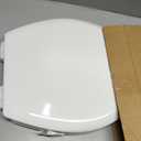 Mayfair NextStep Slow-Close Toilet Seat with Built-In Toddler Potty Training Seat, Removable, White, Round