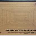 Koala Tools | Drawing Perspective (1 and 2-Point) Large Sketch Pad (1 Point - 9 x 12)