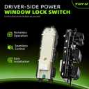 84040-33100 Power Master Window Switch Driver Side for Toyota Prius 2010-2015 Camry 2010-2011 Replace# 84040-06020, 84040-06030