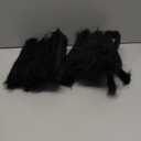 JOYIN 2 Pack 4 Ft Halloween Spider Decorations Outdoor, Scary Large Giant Spiders with Adjustable Legs for Halloween Outside Decor, Yard Lawn Indoor Haunted House Props (Black)