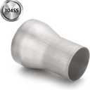 A-KARCK Exhaust Adapter Connector 2" OD to 3" OD, Exhaust Pipe Reducer 4" Overall Length 304 Stainless Steel