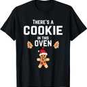 Christmas Pregnancy Announcement Shirt Mommy Mom to Be T-Shirt XL