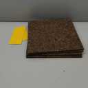 Flipside Products 12" x 12" x 9.5mm Thick Dark Brown Cork Squares, Wall Tiles, Square Pinning Cork Board, Bulletin Board Mini Wall Board - 4 Pack