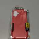 RMOCR Case for iPhone 17 Phone Cover with Screen Protector, Military Grade Heavy Duty Shockproof Phone Case with Wrist Lanyard Strap,2025 Red