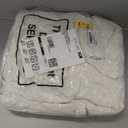 Drydiet 72 Inches Extra Large White Knit Christmas Tree Skirt Ivory Knitted Thick Rustic Christmas Tree Skirt Mat for Boho Xmas Decor Neutral Ornaments Xmas Party Decorations Holiday Winter Home