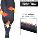 3 x Hooded Hair Dryer Attachment with Dual Turbo Airflow & Soft Headband  Speeds Up Drying for Curly Hair, Reduces Heat on Ears & Neck  Large Hair Dryer Bonnet for Deep Conditioning at Home