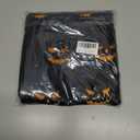 Halloween Evil Pumpkin Throw Pillow Covers 18x18 Set Of 2 Fall Decorations Indoor Soft Plush Faux Wool Cushion Pillowcase Party For Couch Sofa Bed Living Room Holiday Home Decor (Evil Black Pumpkin)