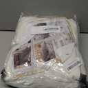 3 Side Zipper Duvet Cover Set King Size White - Soft Microfiber Duvet Cover Set with 3 Sided Zipper Closure, King Size Duvet Cover (90"x104") & 2 Pillow Cases (20"x36"), NO Comforter