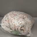 SANACYNA Muslin Blankets 100% Cotton Queen 6-Layer Gauze Floral Pattern Bed Blanket Lightweight Soft Breathable Decor Quilt for Sofa Couch Coverlet All Season (Floral A, Queen 90" X 90")