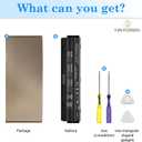 90Wh R795X Laptop Battery Compatible with Dell XPS 17 15 14 L701X L702x L721X L501X L502x L401X 312-1127 312-1123 453-10186 J70W7 WHXY3 JWPHF 0JWPHF 08PGNG 1591 P09E 0R4CN5 8PGNG P11F