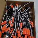 Zhengmy 20 Pcs E26 Socket Adapter, Medium Base Male Screw in Light Socket Pigtail for LED Recessed Lights