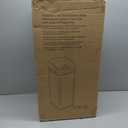 iTouchless 13 Gallon Sensor Kitchen Trash Can with Lid and Odor Filter, Stainless Steel Trashcan Extra-Wide Lid Opening Slim Garbage Bin for Home Office Work Bedroom Living Room Garage Large Capacity