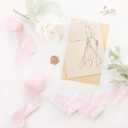 2 x Chiffon Sibbon - 1.5 Inch x 16 Yards,3 Rolls Pink Ribbon for Wedding Decor, Bridal Bouquets, Invitations, Ribbon for Gift Wrapping & Party Decorations (White, 5)