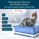 Purina Petivity Smart Litter Box Monitor Cat Weight Scale & Health Tracker - Monitor Litter Habits, Track Weight Accurately, AI Alerts & Monthly Reports, Phone App, Works for Multiple Cats