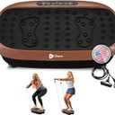 Lifepro HexaPlate Lite Vibration Plate Exercise Machine with Magnetic Acupoints - Full Body Vibration Platform for Beginners and Recovery - Lymphatic Drainage Massager for Muscle Toning and Fitness (Copper)