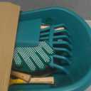 Kids Gardening Set-Kids Gardening Tools Wheelbarrow Set with Shovel, Leaf Rake, Gloves, Spray Bottle-Toddler Gardening Set Play Outdoor Educational STEM Learning for Boys Girls Age 3+