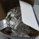 Christmas Snowflakes Window Lights, 5 Pack 72 LEDs Waterproof Hanging Battery Operated Christmas Decoration with Timer for Indoor Outdoor Xmas Home Winter Party Patio Bedroom Decor, Warm White