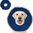 MAXFUT Dog Cone Collar,Soft Cone for Dogs to Stop Licking After Surgery,Non Inflatable Dog Donut Cone (Blue, XL) (Blue, XL)