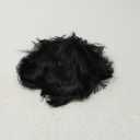 Men Short Black Multifunction Fluffy Layered Cosplay For Men