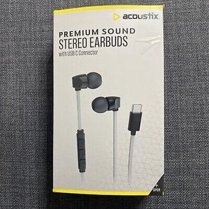 Premium Sound Stereo Earbuds