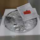 Flush Mount Ceiling Light Fixture Black, 2-Light Modern Farmhouse Porch Light Ceiling Mount for Outdoor, Indoor Flush Mount Lights Fixture for Hallway Foyer Kitchen Bathroom with Seeded Glass