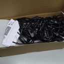 8 Pack 40W LED Black Light Bar, Black Lights Light Up 4000ft with Switch+Plug+6ft Cord, for Glow Party Supply, Halloween, Bedroom, Body Paint, Fluorescent Party