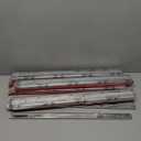 20 inch Drawer Slides 6 Pairs (12pcs) Soft Self Close 3 fold Full Extension Ball Bearing Cabinet Drawer Glides Side Mount for Dresser, Cabinet, Kitchen 100 LB Capacity 20" Silver (20inch-500mm)