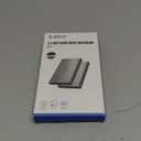 ORICO Aluminum USB C Hard Drive Enclosure for 2.5 Inch SATA SSD/HDD, USB 3.2 GEN 2 USB C to USB A/C 2 in 1 Cable, Support macOS Windows Linux OS, Compatible with Samsung Crucial WD Drives(DD25-C3)