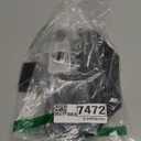 OLETHA Square Tissue Box Cover - Aesthetic Desk Decor for Room, Home & Office - Tissues Cube Boxes Holder - Black 