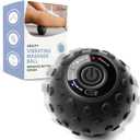 LifePro 4-Speed Vibrating Massage Ball Roller- Revolutionary Lacrosse Ball Deep Tissue Trigger Point Therapy - Massage Ball for Plantar Fasciitis, Yoga Therapy, Mobility, Myofascial Release Ball (Small)