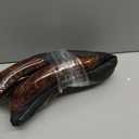 KAFEEK Wood Grain Steering Wheel Cover, Universal 15 inch, Microfiber Leather,Anti-Slip, Odorless (Standard size[14.5"-15"], Black)