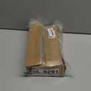 12 Pack 10"W x 2"H Acrylic Office Name Plates Name Labels for Desks, Horizontal Slant Back Clear Desk Sign Holder for Table Display