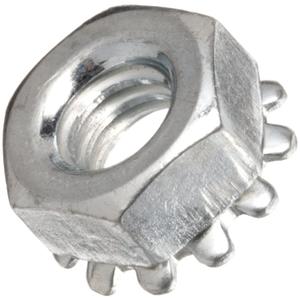 3 x Steel Hex Nut, #4-40 Threads (Pack of 100)