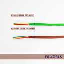 Thermostat Wire - Solid Copper 18 Gauge - CL2 - Power Circuit Cable (18/5Green, 25ft)