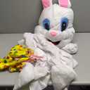 Easter Rabbit Bunny Rabbit Mascot Costume Adult Size Fancy Dress (Yellow Bunny)