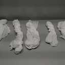 6 Pack Cheese Cloth Table Runners, 10 Foot Cheesecloth Table Runner Boho, Cheesecloth Table Runner 35x120, White Cheesecloth Table Runner, White Table Runners, Wedding Arch Draping Fabric - Missing One