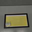 CAIYOULE 6x10 Wooden Frame for Fujifilm Instax Mini 41/12/Evo/SE/11/99/40 Camera Instant Film, Collage Picture Frame for Polaroid Display Pictures 2x3 with Stickers for Wall & Tabletop, Classic, 1 Pack (BLACK-WHITE)