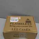 Aignis Flickering Flameless Candles Battery Operated Candles LED Candles with Remote Timer for Home/Wedding/Birthday/Holiday Decor, Warm White 3D Flame Set of 3 (D3 xH4 5" 6")