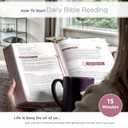 NLT Holy Bible Everyday Devotional Bible for Women New Living Translation, Vegan Leather, Pink Floral Printed, Flexible Daily Bible Reading Plan Options (NLT Womens Devo Editions)